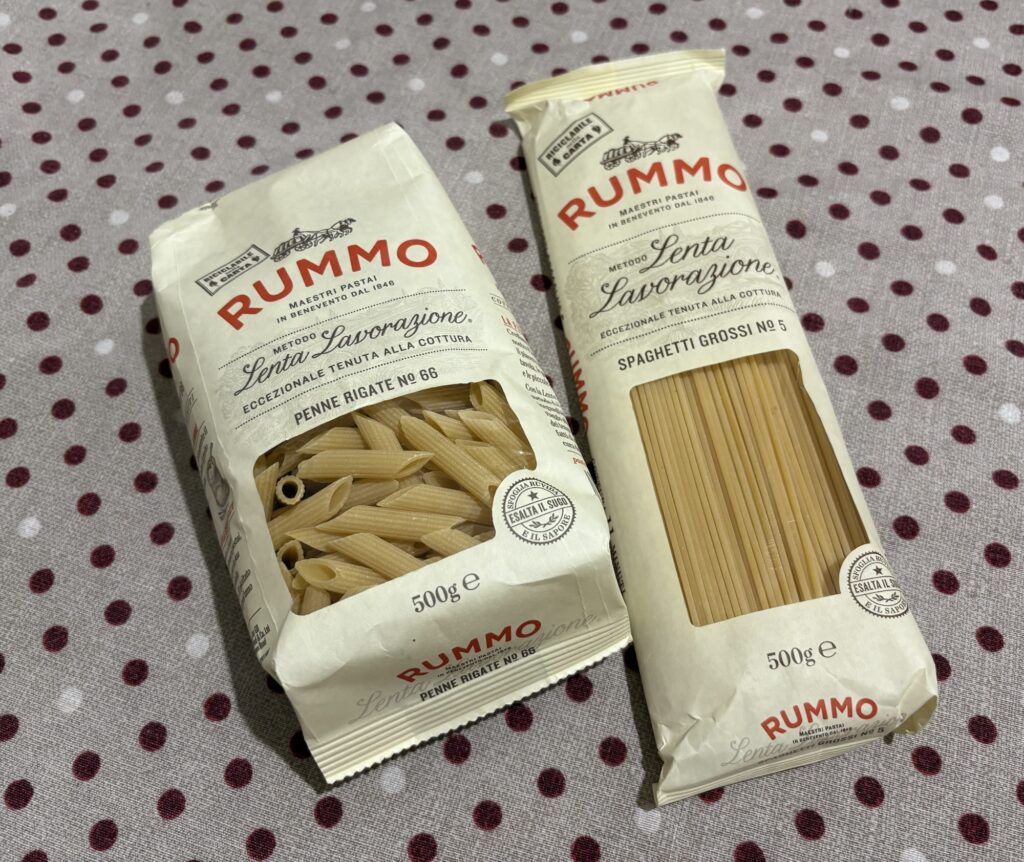 "イタリア土産"におすすめの、イタリアの名門ブランド Rummoのパスタ