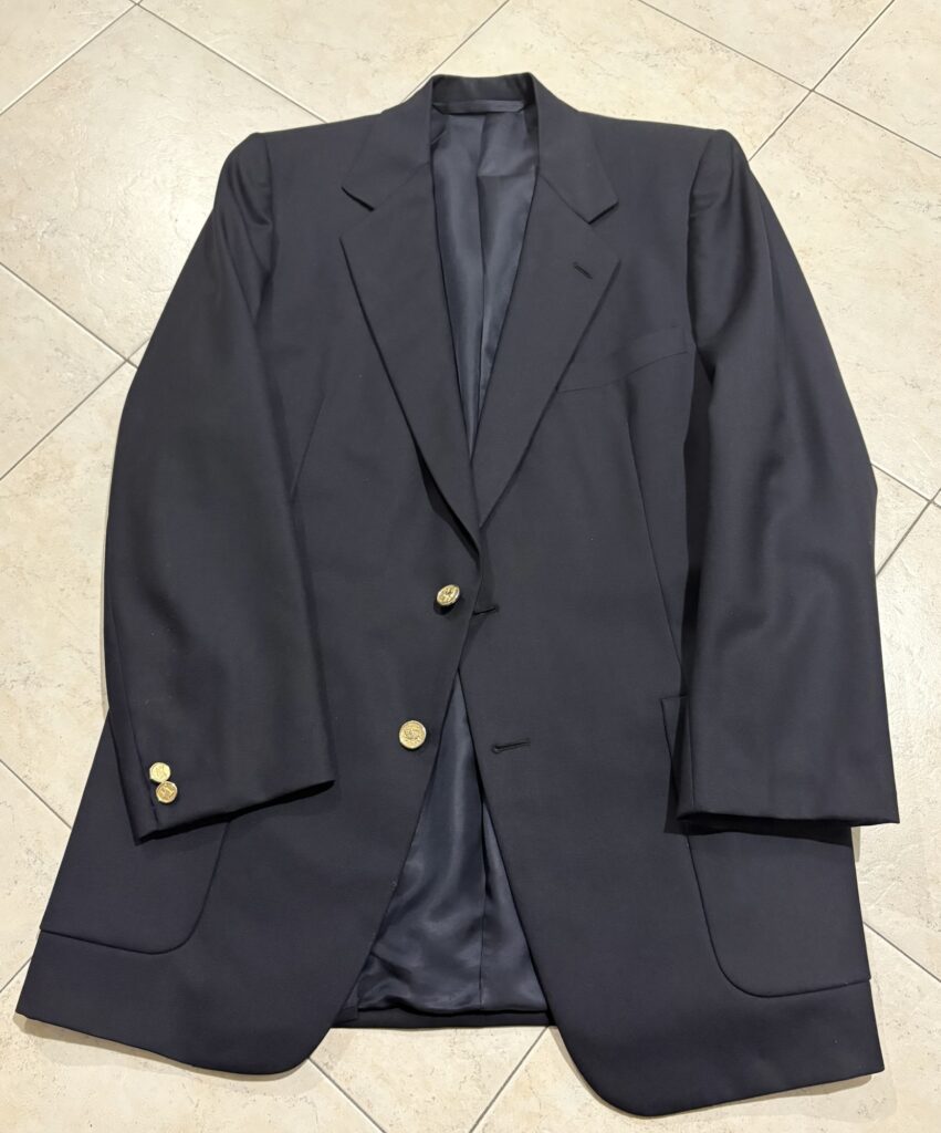Burberry(バーバリー)のベルベスト製のブレザー