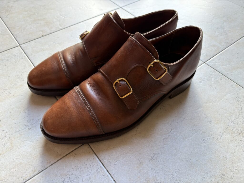 "JOHN LOBB WILLIAM"斜め上からの様子