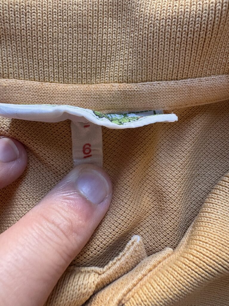 フレラコの縮み具合。