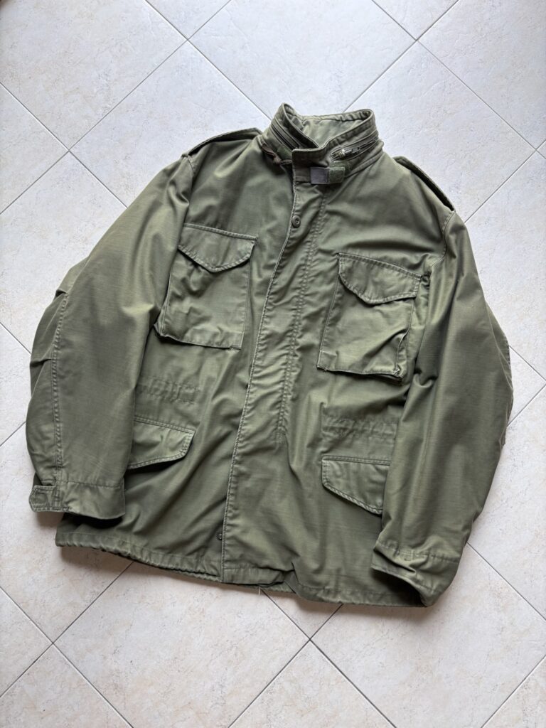 M65フィールドジャケット アメリカ軍
イタリアでも非常に人気で、さまざまな着こなしで採用されている。