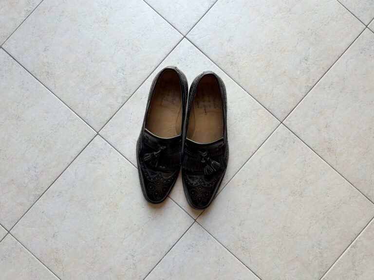 手仕事が齎す究極の美 Enzo Bonafè キルトタッセルローファー