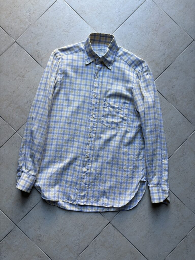 イタリア古着ディグ日記 #18 Luigi Borrelli(ルイジ ボレッリ) ボタンダウンシャツ