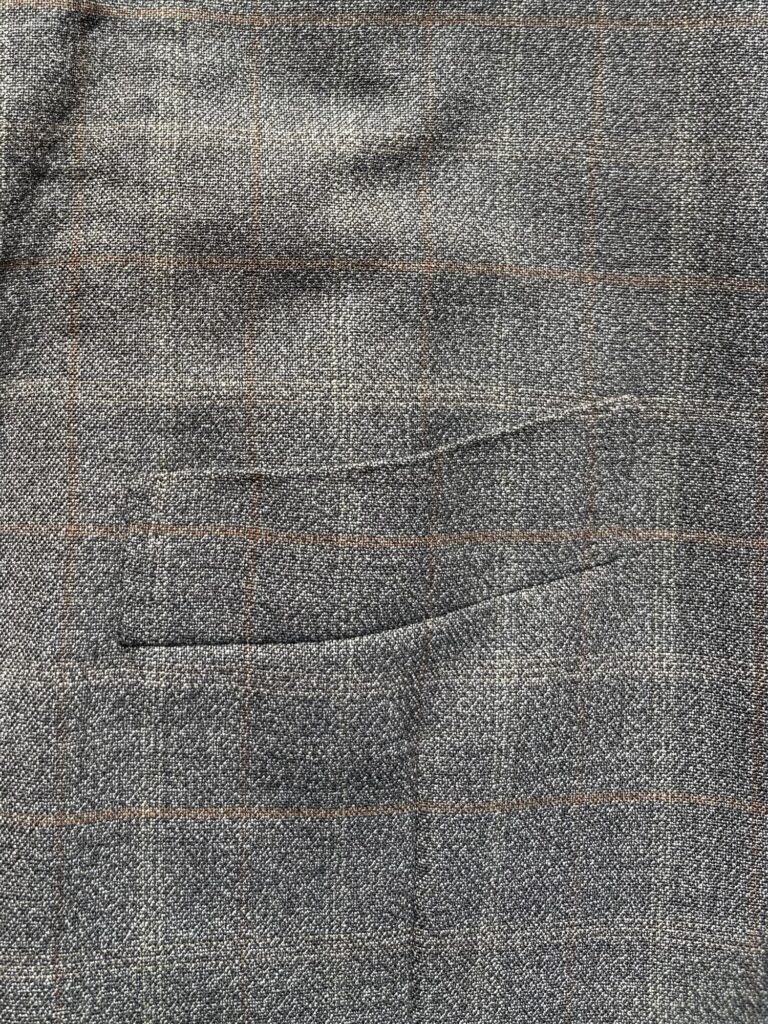 Sartoria Attolini ブラウンジャケット　胸ポケット