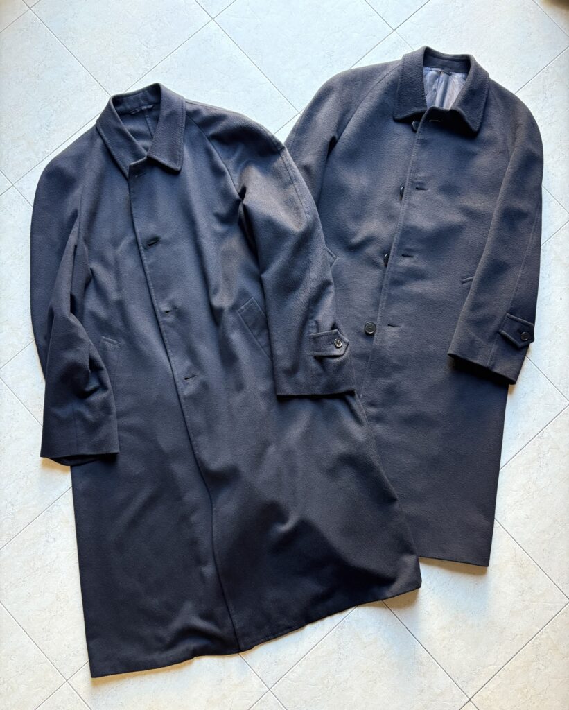 Brioniのバルマカーンコート2着　カシミヤ100%