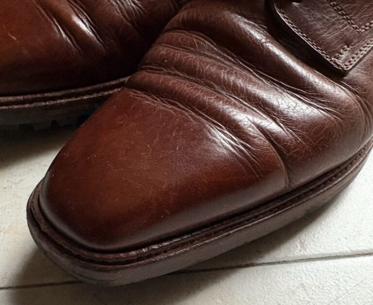 Arfango ダービーシューズ つま先