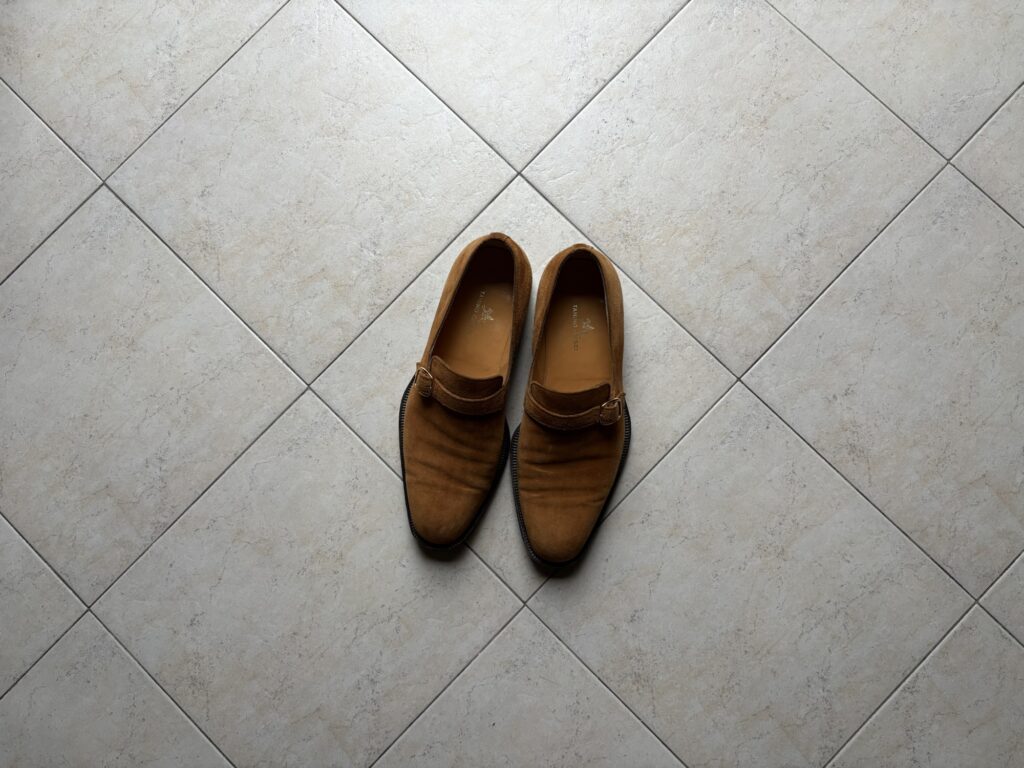 気品と官能の狭間にある靴 Tanino Crisci シングルモンクストラップシューズ