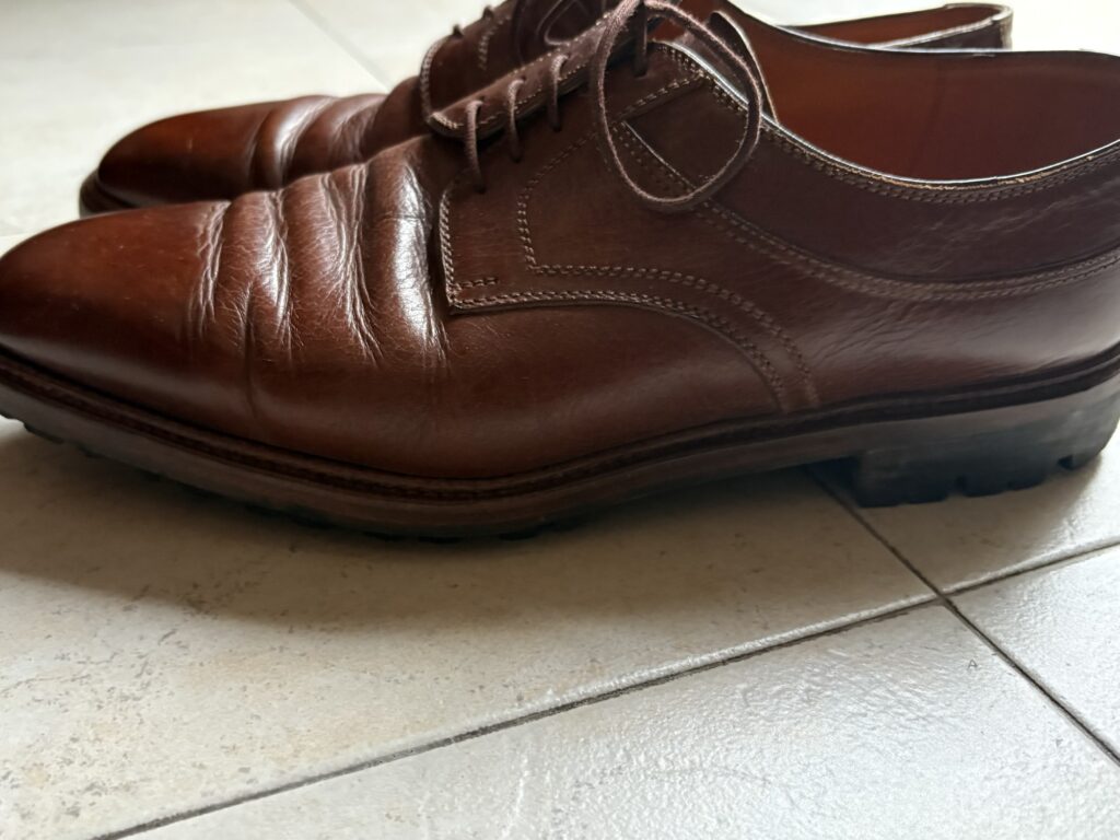 Arfango ダービーシューズ 側面