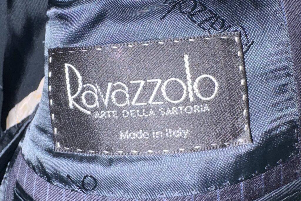 Ravazzolo（ラヴァッツォロ／イタリア・ヴェネト）の私物ジャケットのロゴ