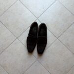 細身の美を極めた靴 Tanino Crisci スエード コインローファー img_9479