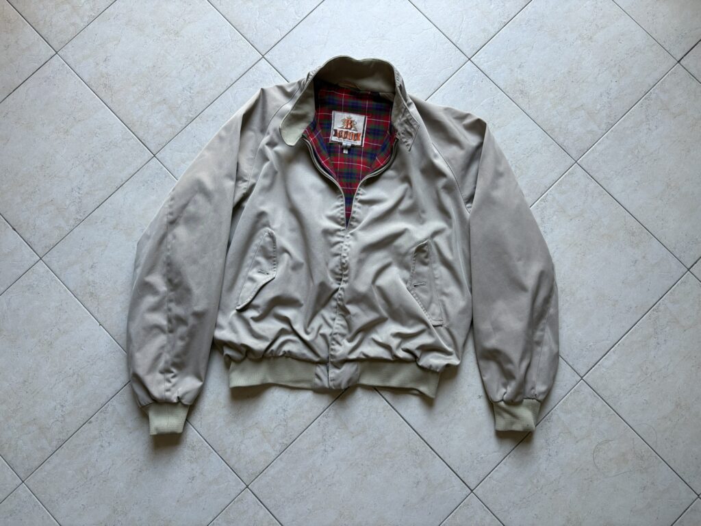イタリア古着ディグ日記 #24 Baracuta G9 スイングトップ