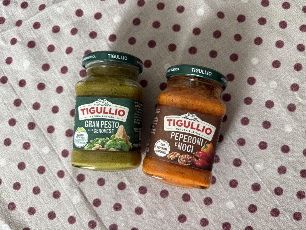 イタリアのTIGULLIOのパスタソース