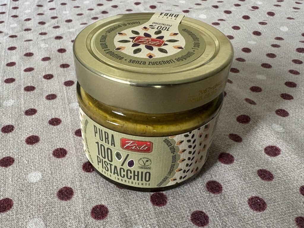 ピスタチオ100%のクリーム