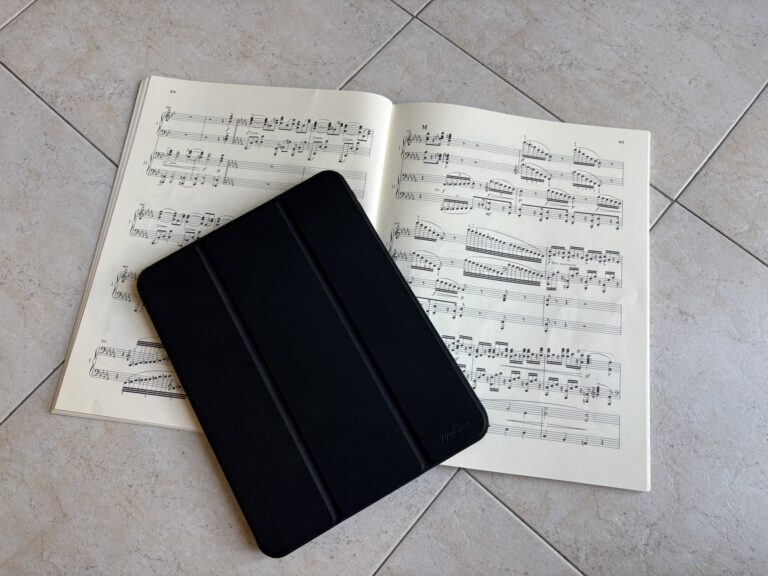 楽譜はiPadか紙か｜持ち歩く時と、勉強する時で答えが違う理由